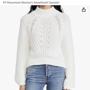 FreePeople sweetheart sweater